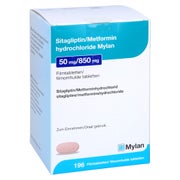 SITAGLIPTIN Metformin-HCl Mylan 50 mg/850 mg FTA 196 St