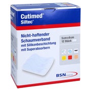 Cutimed Siltec Schaumverb.5x6 cm nicht h 12 St