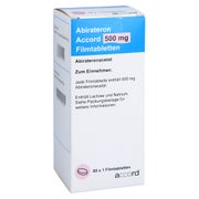 Abirateron Accord 500 mg Filmtabletten 60 St