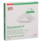 Suprasorb P Pu-schaumv.nichtklebend 15x15 Cm 5 St