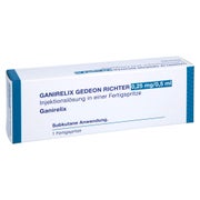 GANIRELIX Gedeon Richter 0,25mg/0,5ml Inj.-Lsg.FS 1 St