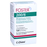 Foster 200/6 µg 120 Hub Dosieraerosol 1 St