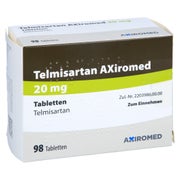 Telmisartan Axiromed 20 mg Tabletten 98 St