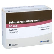 Telmisartan Axiromed 80 mg Tabletten 98 St