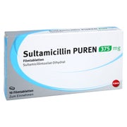 Sultamicillin Puren 375 Mg Filmtabletten 10 St