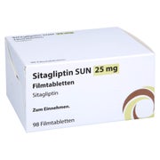 Sitagliptin SUN 25 mg Filmtabletten 98 St