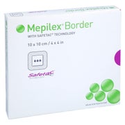 Mepilex Border Schaumverband 10x10 cm 5 St