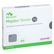 Mepilex Border Ag Schaumverb.7x7,5 cm st 5 St