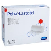 Peha-lastotel Fixierbinde 8 cmx4 m 20 St