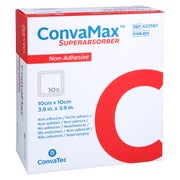 Convamax Superabsorber Nicht Adhäsiv 10x10 Cm 10 St