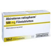 ABIRATERON ratiopharm 500 mg Filmtabletten 56 St