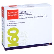 SYMBICORT Turbohaler 160/4,5 µg/Dosis 60 ED 3 St