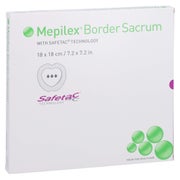Mepilex Border Sacrum Schaumverb.18x18 Cm Steril 5 St