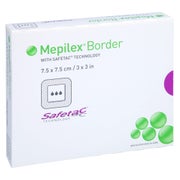 Mepilex Border Schaumverband 7,5x7,5 Cm 5 St