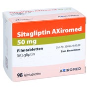 SITAGLIPTIN AXiromed 50 mg Filmtabletten 98 St