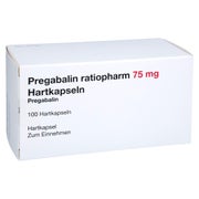Pregabalin Ratiopharm 75 mg Hartkapseln 100 St
