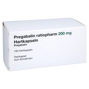 Pregabalin Ratiopharm 200 mg Hartkapseln 100 St