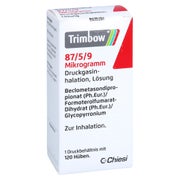 TRIMBOW 87 µg/5 µg/9 µg 120 Hub Druckgasinhalation 120 Sp 1 St