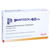 PANTOZOL 40 mg magensaftresistente Tabletten 28 St