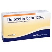 DULOXETIN beta 120 mg magensaftresistente Hartkaps 28 St