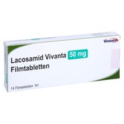 Lacosamid Vivanta 50 mg Filmtabletten 14 St
