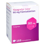 Ticagrelor Juta 90 Mg Filmtabletten 168 St
