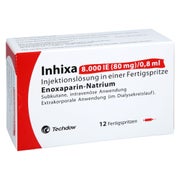 Inhixa 8.000 I.e. 80 Mg/0,8 Ml Inj.-lsg.i.e.f.-sp. 12 St
