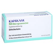 KAPRUVIA 50 Mikrogramm/ml Injektionslösung Dsfl. 12 St