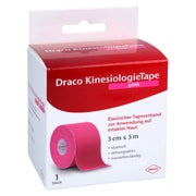Draco Kinesiologietape 5 cmx5 m pink 1 St
