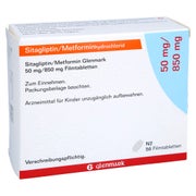 SITAGLIPTIN/Metformin Glenmark 50 mg/850 mg FTA 56 St