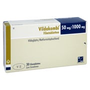 Vildakombi 50 Mg/1000 mg Filmtabletten 30 St