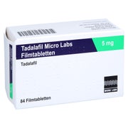 Tadalafil Micro Labs 5 mg Filmtabletten 84 St