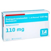 Dabigatranetexilat-1a Pharma 110 Mg Hartkapseln 30 St