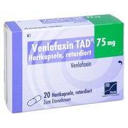 VENLAFAXIN TAD 75 mg Hartkapseln retardiert 20 St