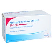 MycophenolsÄure Stada 360 Mg Magensaftr.tabletten 100 St