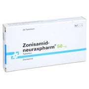 Zonisamid-neuraxpharm 50 mg Tabletten 28 St