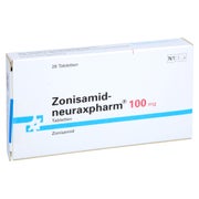 Zonisamid-neuraxpharm 100 mg Tabletten 28 St