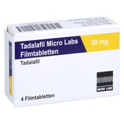 TADALAFIL Micro Labs 20 mg Filmtabletten 4 St