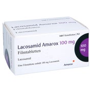 Lacosamid Amarox 100 mg Filmtabletten 168 St