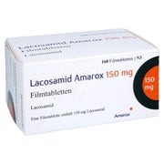 Lacosamid Amarox 150 mg Filmtabletten 168 St