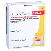 RELVAR Ellipta 184 Mikrogramm/22 Mikrogramm Inh.P. 1X30 St