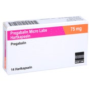 Pregabalin Micro Labs 75 mg Hartkapseln 14 St
