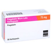 Pregabalin Micro Labs 75 mg Hartkapseln 56 St
