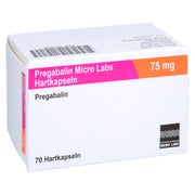 Pregabalin Micro Labs 75 mg Hartkapseln 70 St