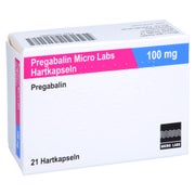 PREGABALIN Micro Labs 100 mg Hartkapseln 21 St