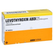LEVOTHYROXIN Abdi 25 Mikrogramm Tabletten 98 St