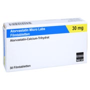 ATORVASTATIN Micro Labs 30 mg Filmtabletten 30 St