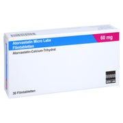 ATORVASTATIN Micro Labs 60 mg Filmtabletten 30 St