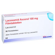Lacosamid Ascend 100 mg Filmtabletten 56 St
