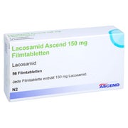 Lacosamid Ascend 150 mg Filmtabletten 56 St